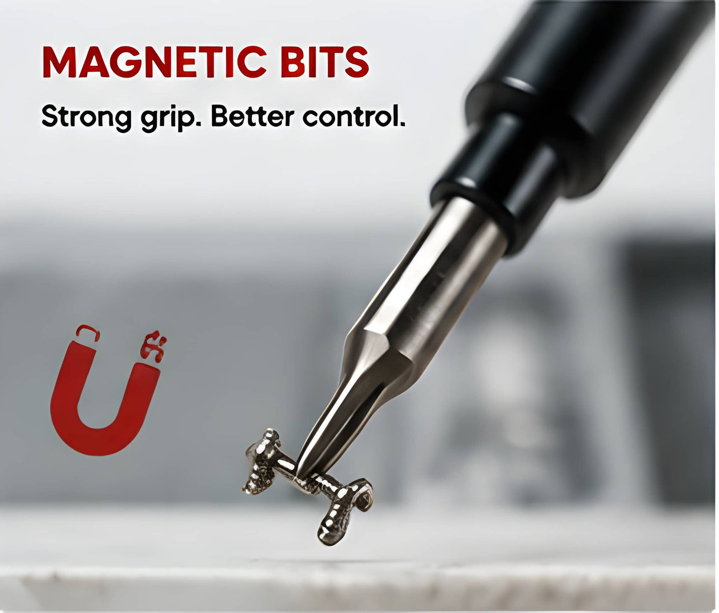 25-piece precision screwdriver kit with handle and bits