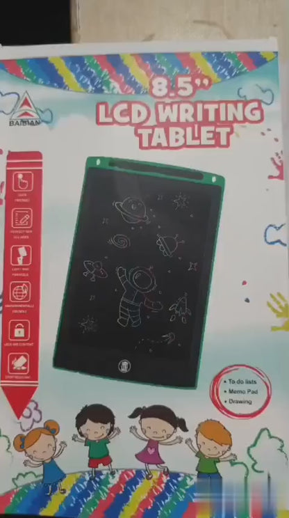 8.5-Inch LCD Writing Tablet for Kids – Colorful Doodle & Drawing Board